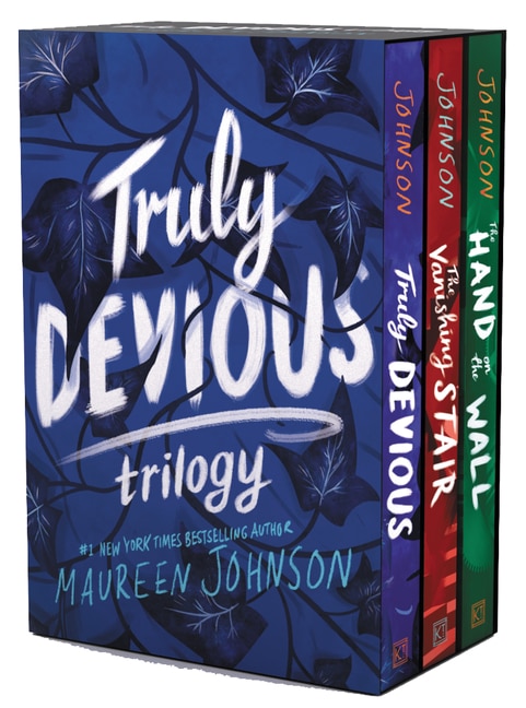 Truly Devious 3-book Box Set: Truly Devious, Vanishing Stair, And Hand On The Wall