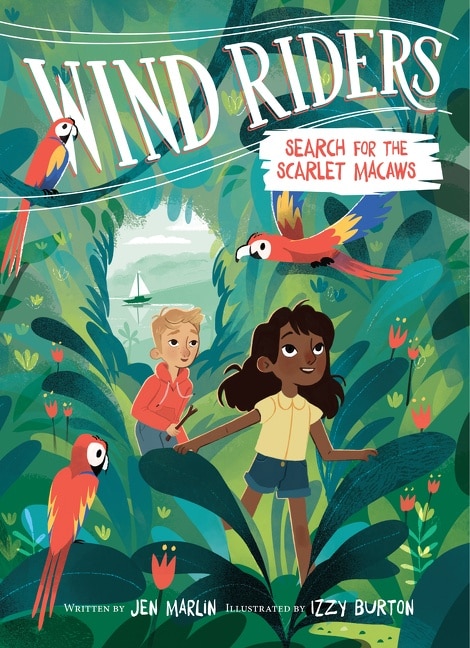 Couverture_Wind Riders #2: Search For The Scarlet Macaws