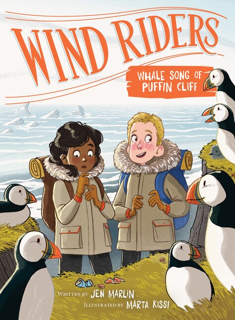 Couverture_Wind Riders #4: Whale Song Of Puffin Cliff