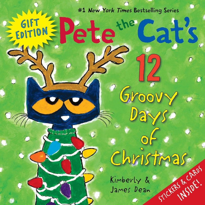 Front cover_Pete the Cat's 12 Groovy Days of Christmas Gift Edition