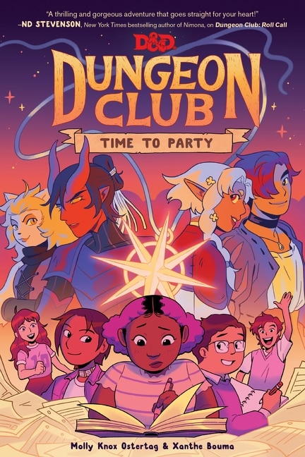 Front cover_Dungeons & Dragons: Dungeon Club: Time to Party