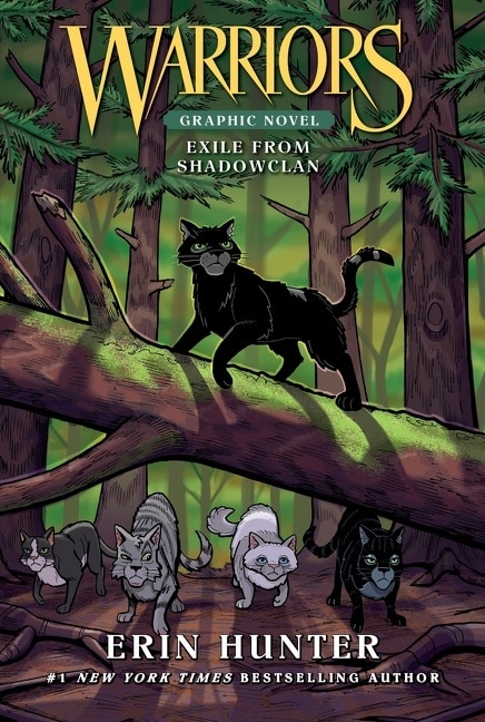 Front cover_Warriors: Exile from ShadowClan (Full-Color Adventure)