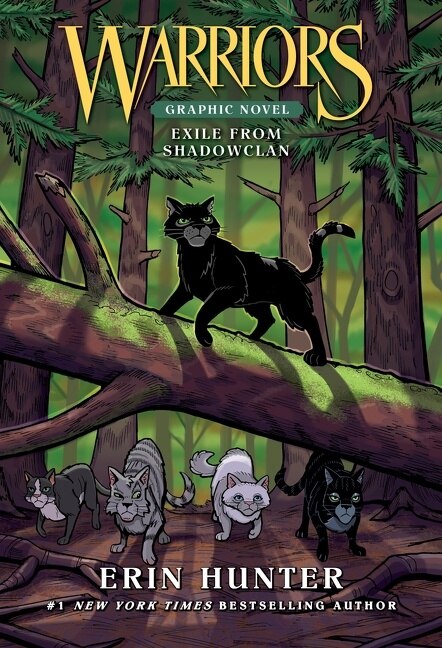Front cover_Warriors: Exile from ShadowClan (Full-Color Adventure)