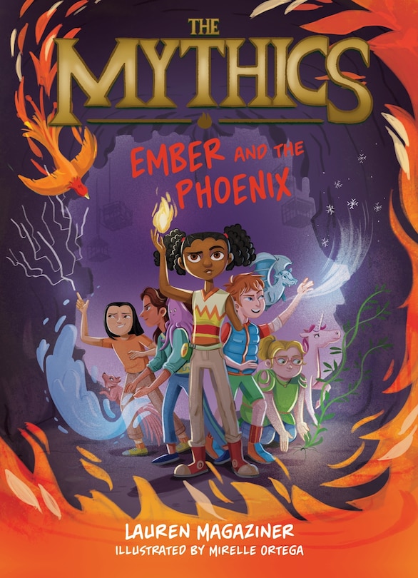 Couverture_The Mythics #4: Ember and the Phoenix