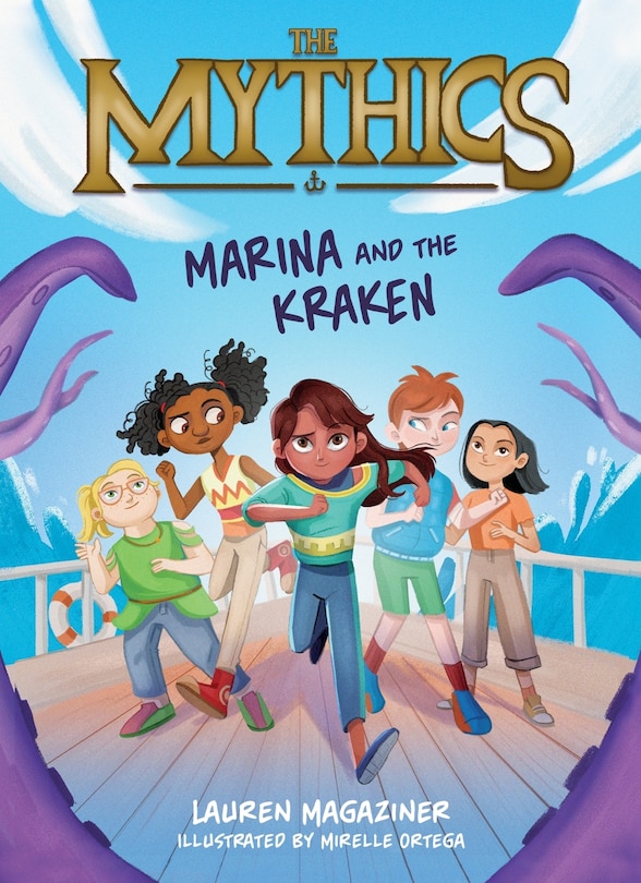 Front cover_The Mythics #1: Marina and the Kraken