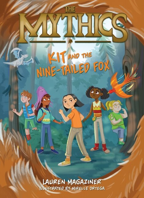 Front cover_The Mythics #3: Kit and the Nine-Tailed Fox