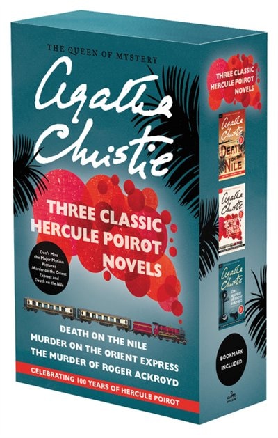 THREE CLASSIC HERCULE POIROT NOVELS BOX