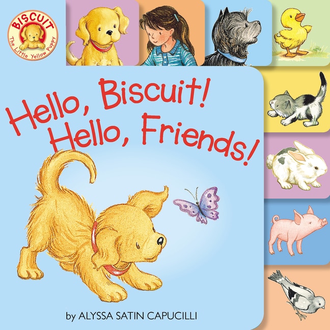 Front cover_Hello, Biscuit! Hello, Friends! Tabbed Board Book