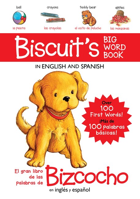 Couverture_Biscuit's Big Word Book In English And Spanish Board Book