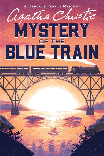 Front cover_The Mystery of the Blue Train