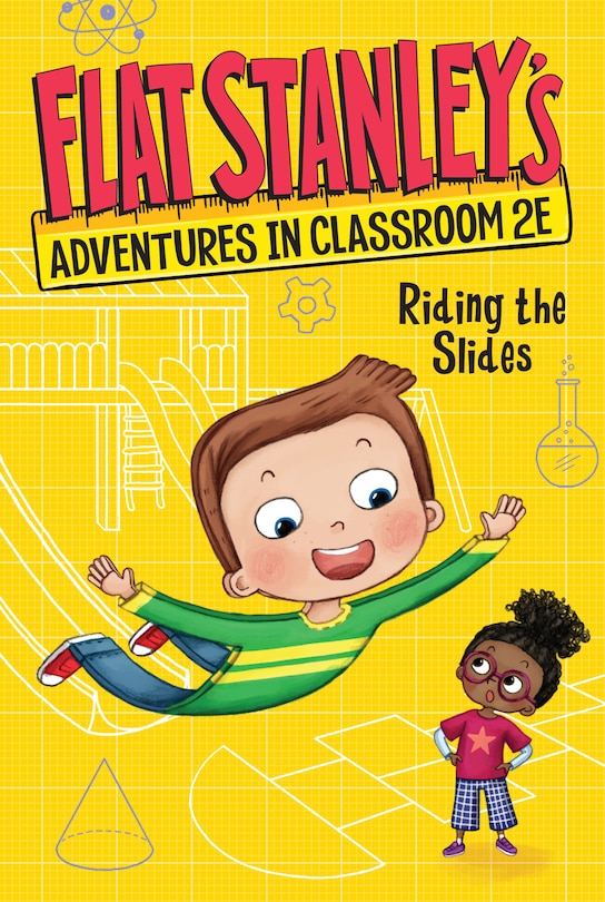 Front cover_Flat Stanley's Adventures in Classroom 2E #2: Riding the Slides