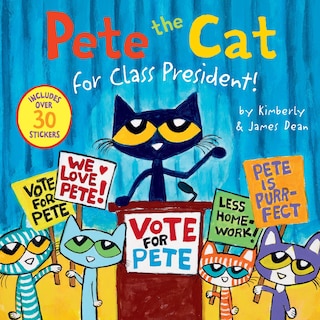 Couverture_Pete the Cat for Class President!