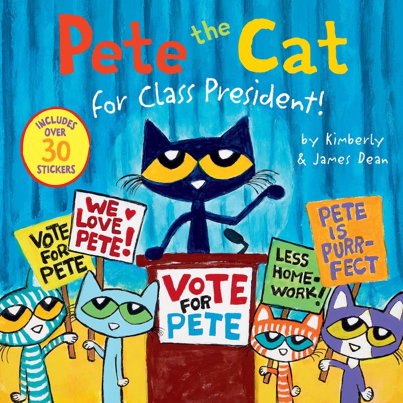 Couverture_Pete the Cat for Class President!