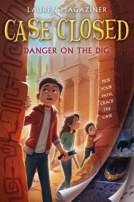 Front cover_Case Closed #4: Danger On The Dig