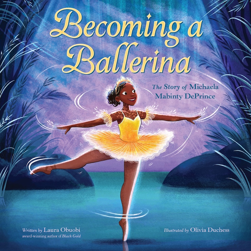 Front cover_Becoming a Ballerina: The Story of Michaela Mabinty DePrince