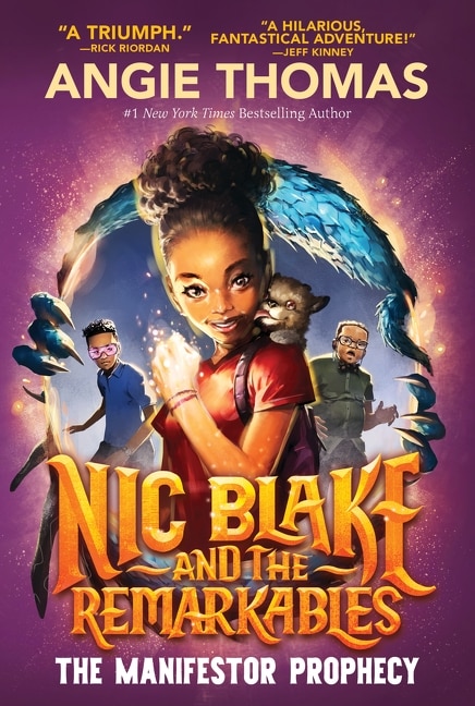 Front cover_Nic Blake and the Remarkables: The Manifestor Prophecy