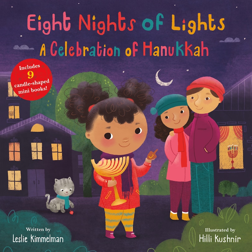 Front cover_Eight Nights of Lights: A Celebration of Hanukkah