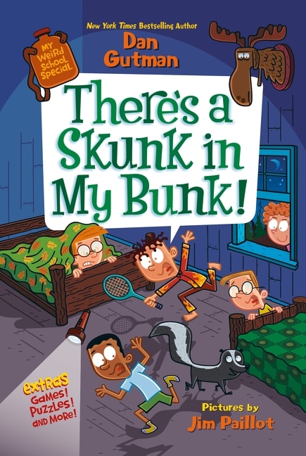 Front cover_My Weird School Special: There’s a Skunk in My Bunk!