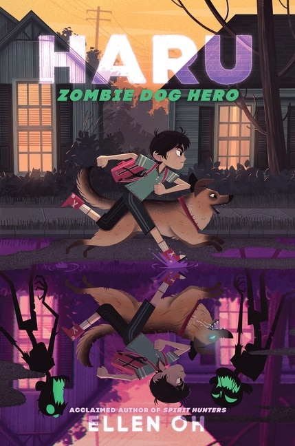 Front cover_Haru, Zombie Dog Hero