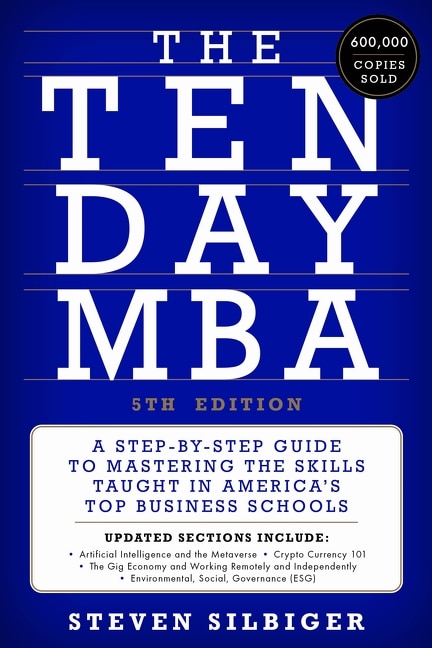 Front cover_The Ten-Day MBA 5th Ed.