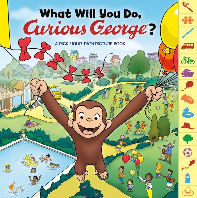 Front cover_What Will You Do, Curious George?