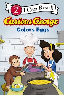Front cover_Curious George Colors Eggs