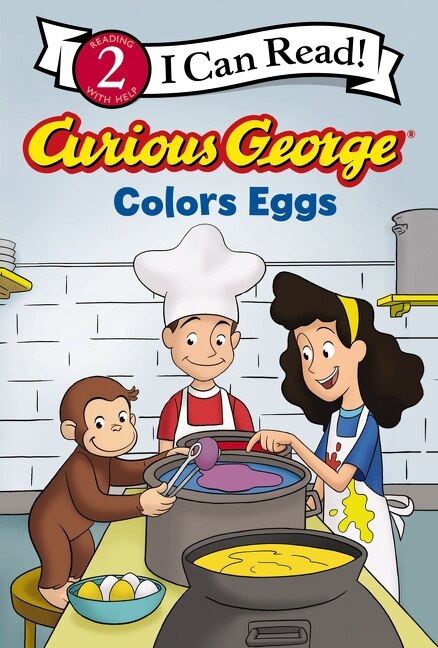 Front cover_Curious George Colors Eggs