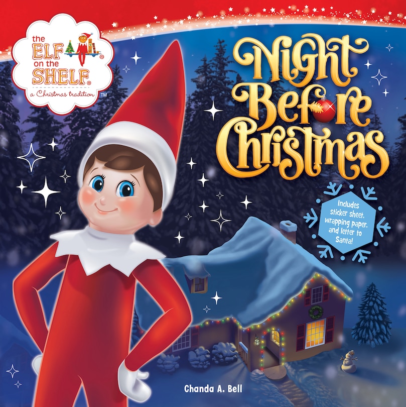 Front cover_The Elf on the Shelf: Night Before Christmas