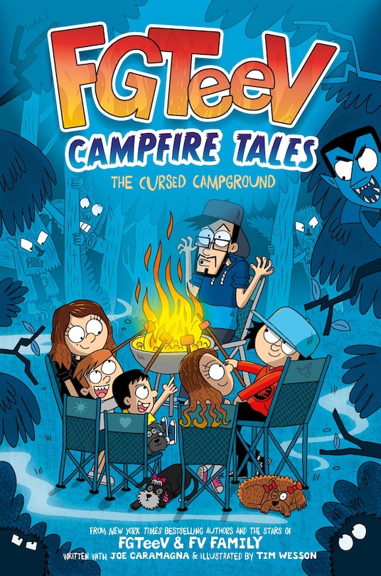 Front cover_FGTeeV Campfire Tales #1: The Cursed Campground