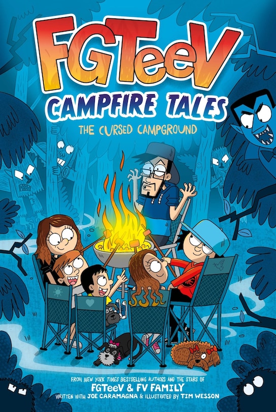 Front cover_FGTeeV Campfire Tales #1: The Cursed Campground