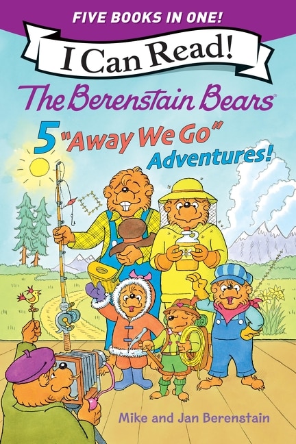 Front cover_The Berenstain Bears: Five Away We Go Adventures!