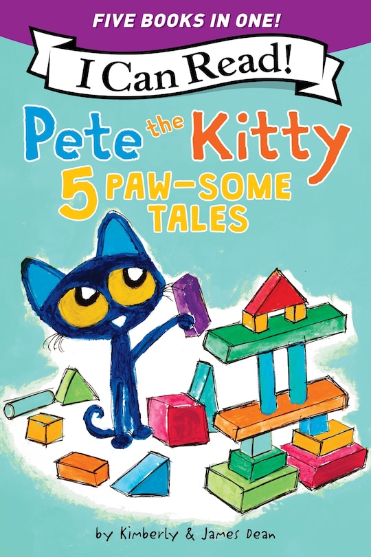 Front cover_Pete the Kitty: 5 Paw-Some Tales