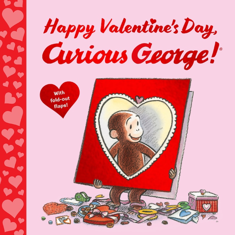 Front cover_Happy Valentine's Day, Curious George!