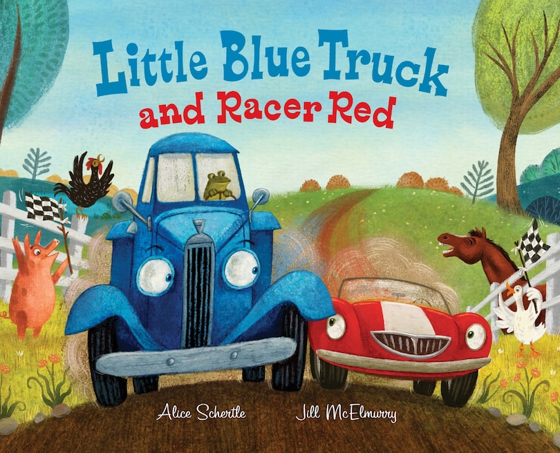 Front cover_Little Blue Truck and Racer Red