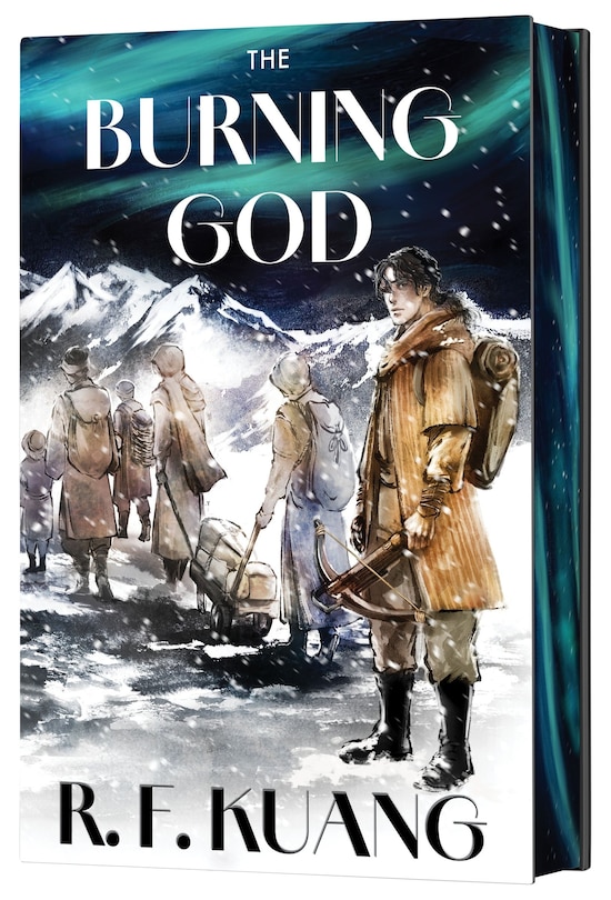 Front cover_The Burning God Collector's Edition