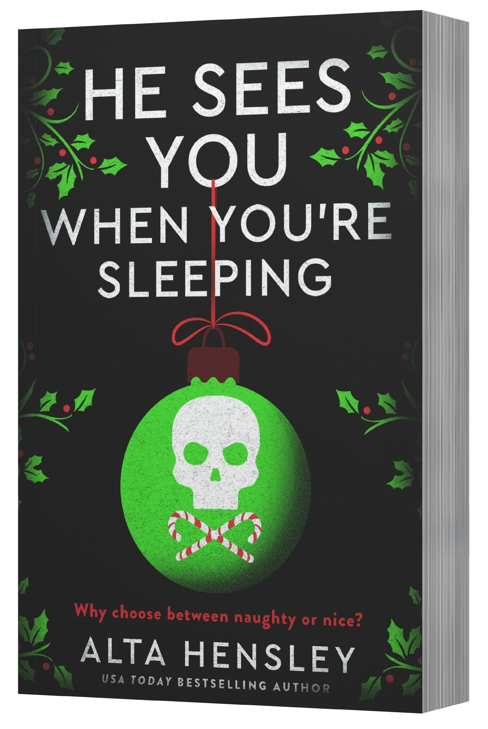 タイニーアンエステル　He Sees You When You’re Sleep He Sees You When You're Sleeping: A Naughty Or Nice Novel Book By