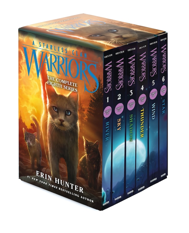Couverture_Warriors: A Starless Clan Box Set: Volumes 1 to 6