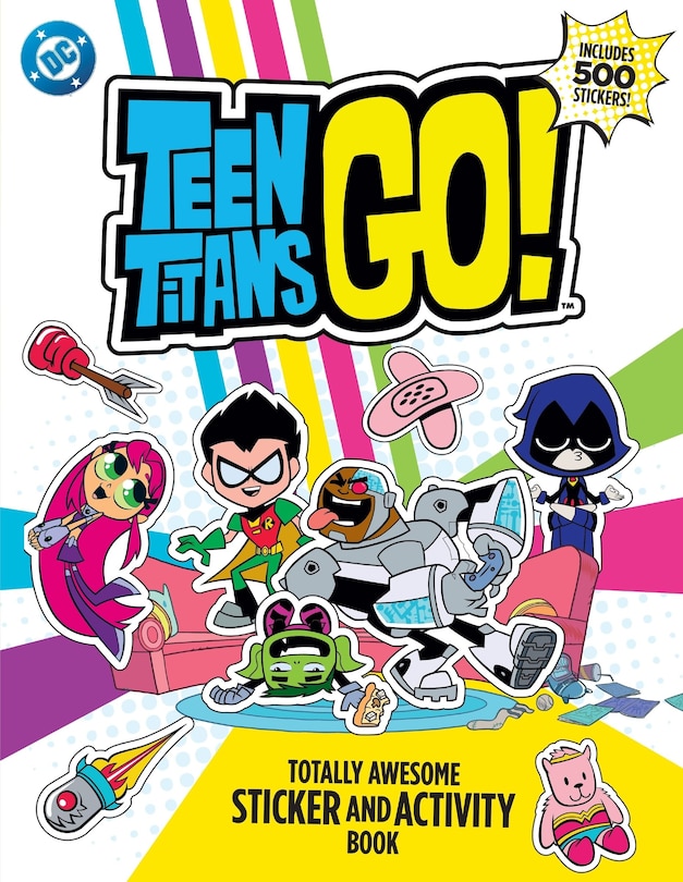 Couverture_Teen Titans Go! Totally Awesome Sticker and Activity Book