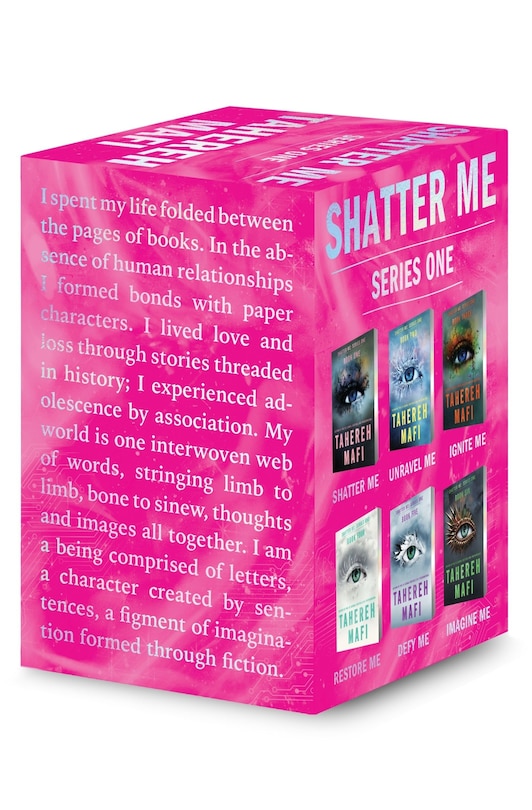 Couverture_Shatter Me: Series One Novel Paperback Deluxe Limited Edition Box Set