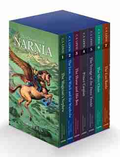 The Chronicles Of Narnia Full-color Paperback 7-book Box Set: 7 Books In 1 Box Set by C. S. Lewis