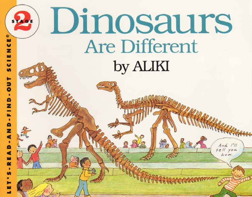 Front cover_Dinosaurs Are Different