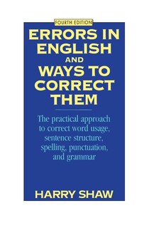 Front cover_Errors In English And Ways To Correct Them