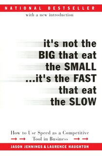 Front cover_It's Not The Big That Eat The Small...it's The Fast That Eat The Slow