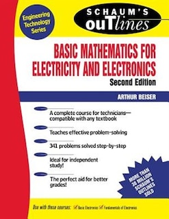 Couverture_Schaum's Outline of Basic Mathematics for Electricity and Electronics