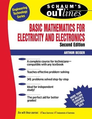 Couverture_Schaum's Outline of Basic Mathematics for Electricity and Electronics