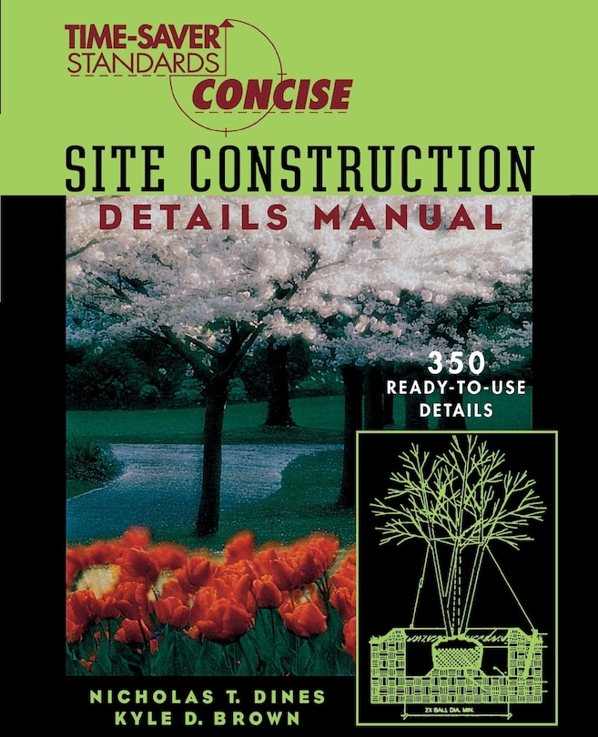 Front cover_Time-Saver Standards Site Construction Details Manual