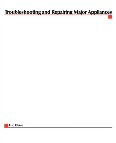 Front cover_Troubleshooting and Repairing Major Appliances
