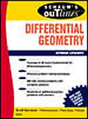 Front cover_Schaum's Outline of Differential Geometry