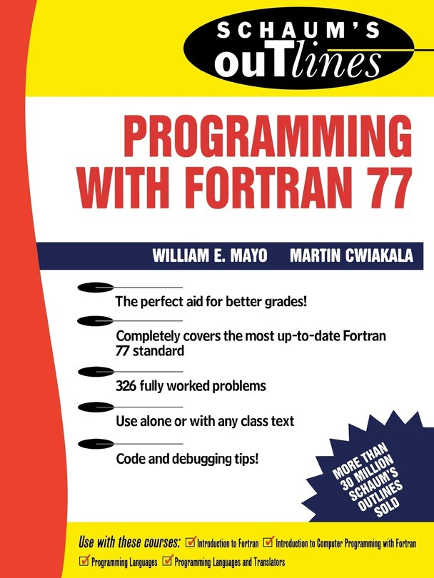 Front cover_Schaum's Outline of Programming With Fortran 77