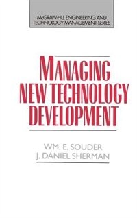 Front cover_Managing New Technology Development